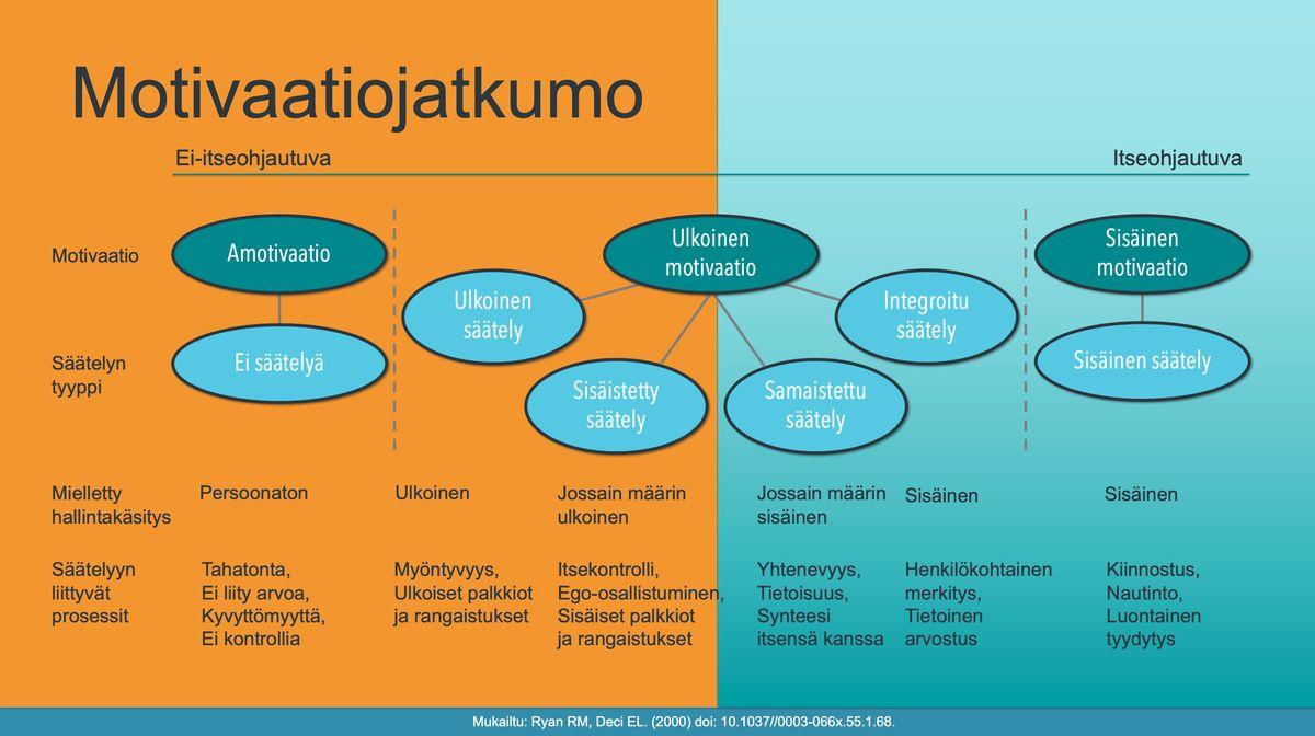 Motivaatiojatkumo ja terveyskäyttäytyminen 1