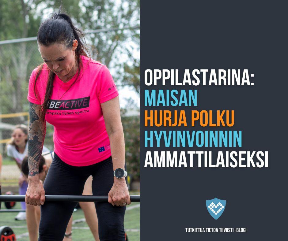 Oppilastarina _ Maisan hurja polku hyvinvoinnin ammattilaiseksi nelio